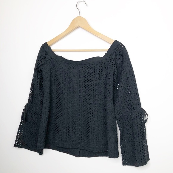 LIKELY black Bayard Allington off the shoulder blouse - Picture 11 of 12